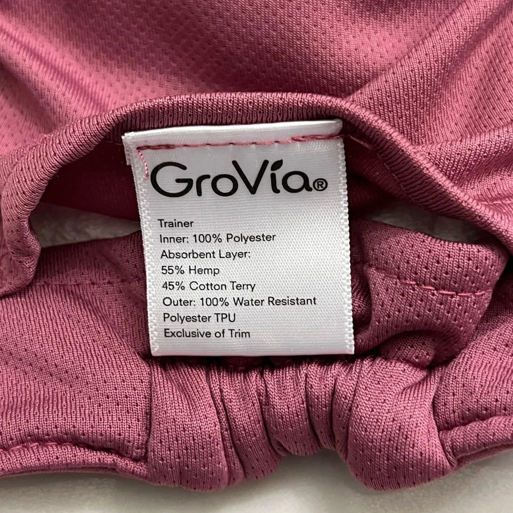 GroVia Kids Adjustable Diaper Covers - Rose & Burgundy